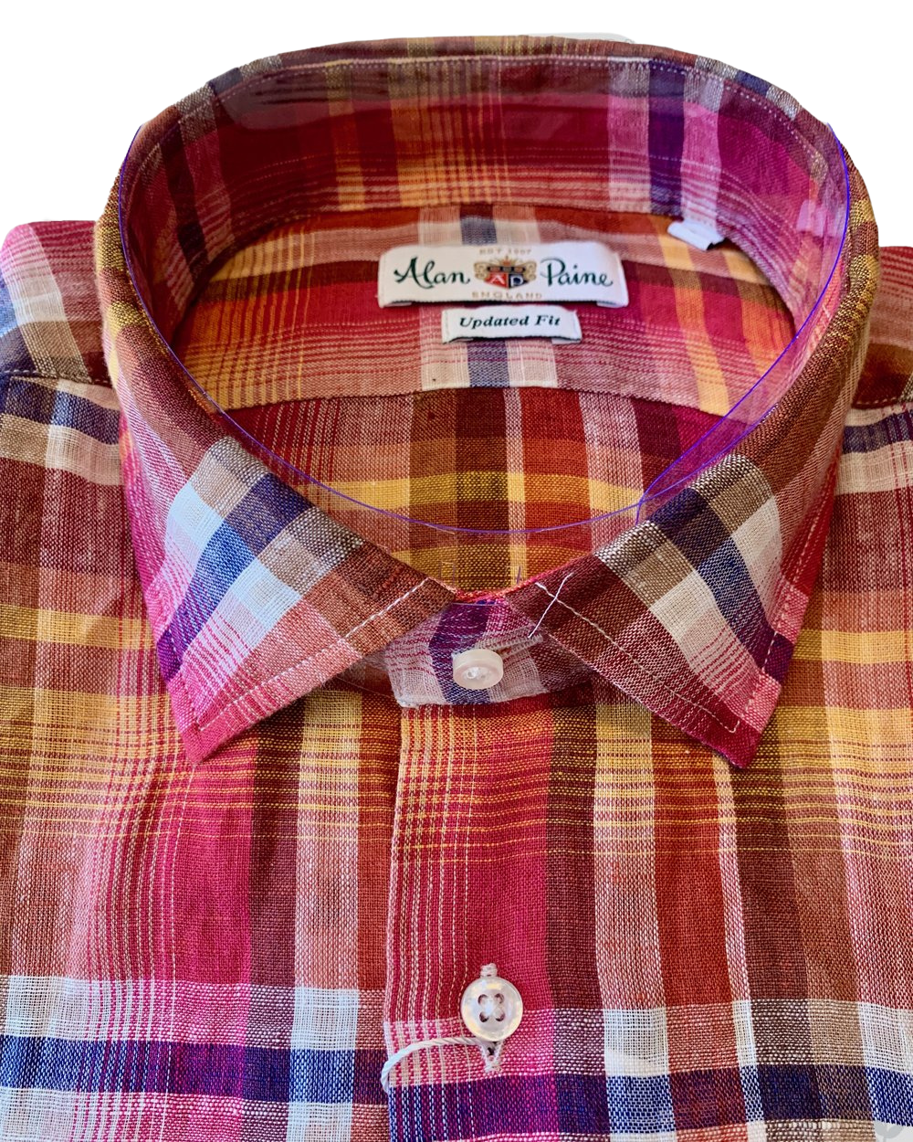 Long Sleeve Berry Plaid Dunfield Shirt Mettlers American Mercantile