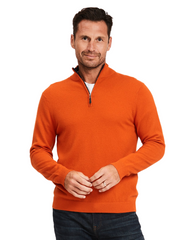 Cashmere 1/4 Zip Sweater
