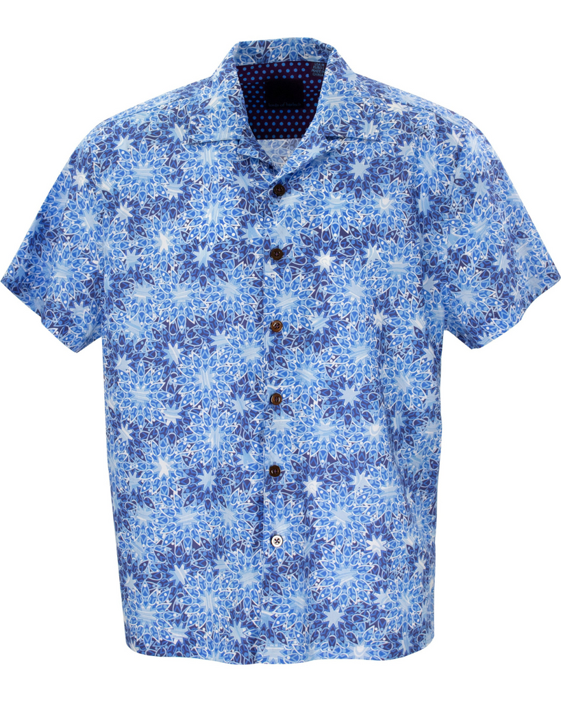 Blue Rainforest Short Sleeve Shirt-50% OFF