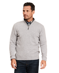 Cashmere 1/4 Zip Sweater-50% OFF